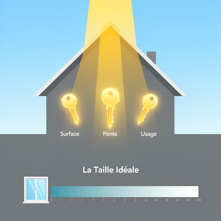 Infographie : taille velux
