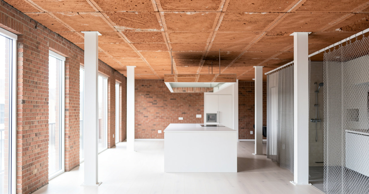 Loft industriel revisité à Chicago : l’art de la matière brute