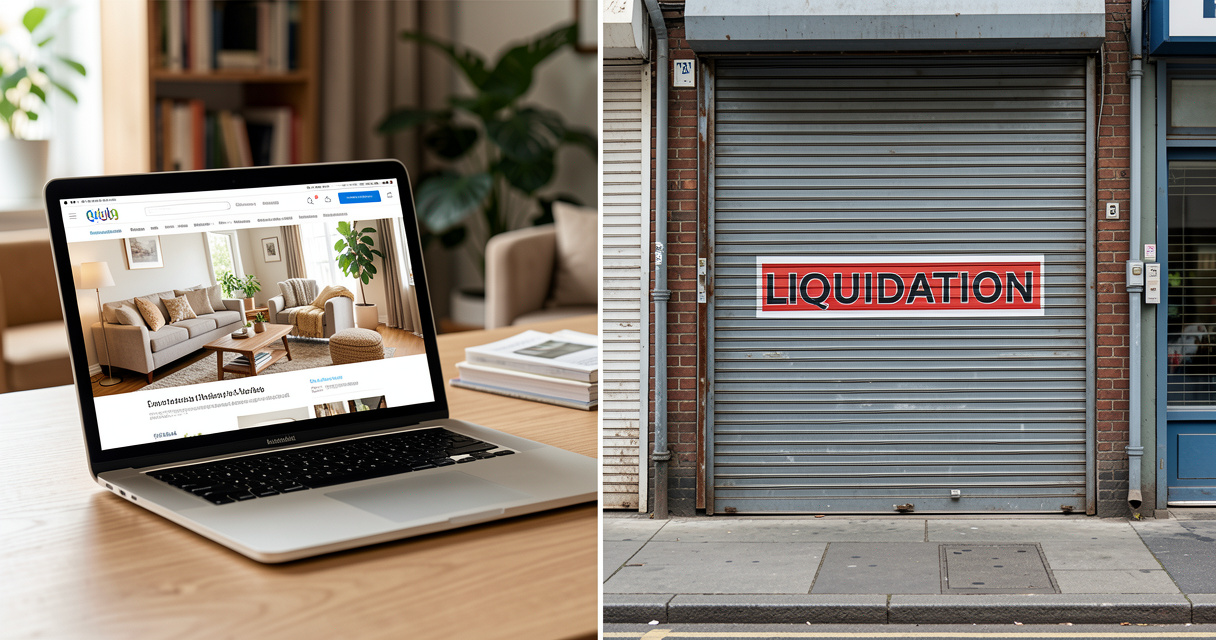 Electromust blog déco et ancienne boutique e-commerce en liquidation comparaison visuelle