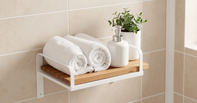 Meilleures étagères au-dessus des toilettes : rangement et style