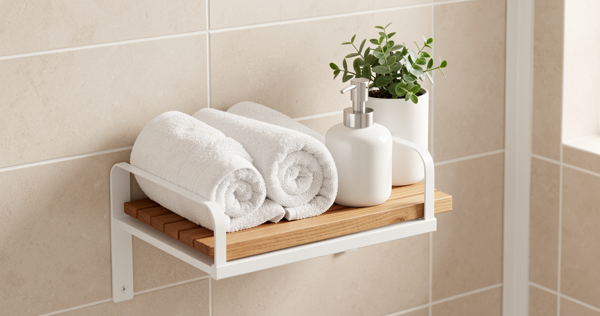Meilleures étagères au-dessus des toilettes : rangement et style
