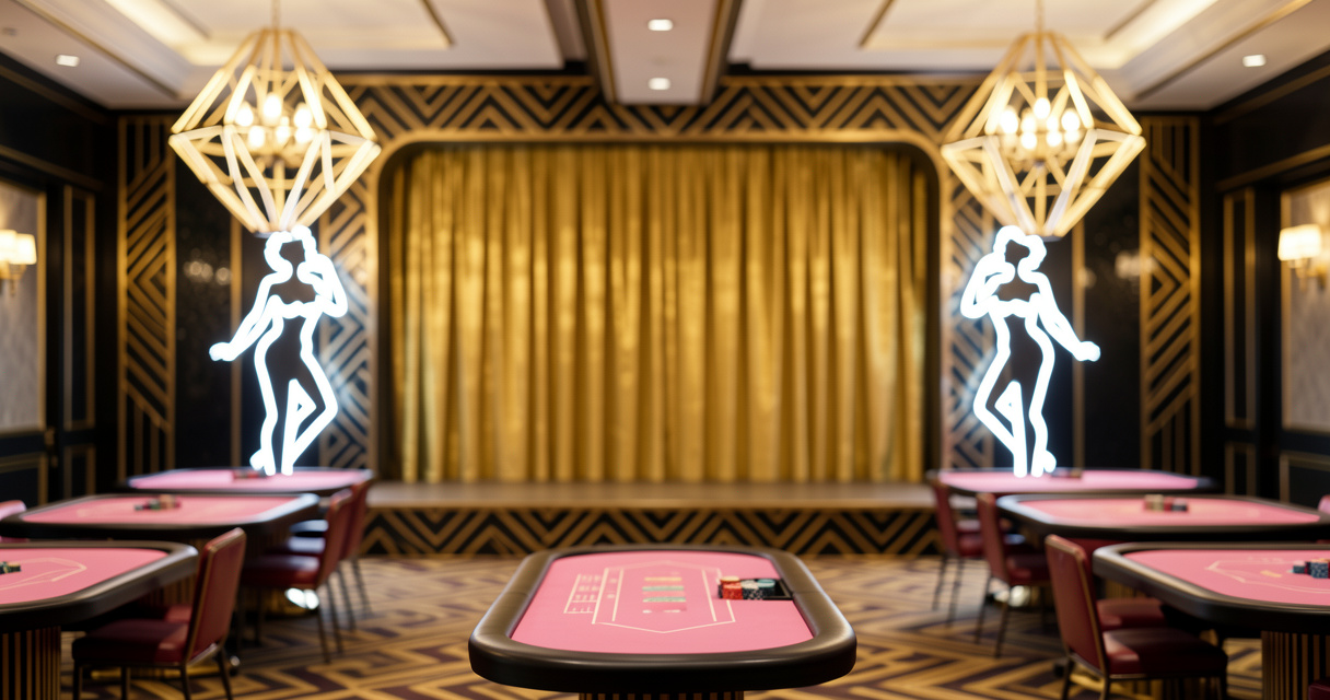 Décoration Art Déco : l'intérieur sophistiqué de The Diva dans Hacks