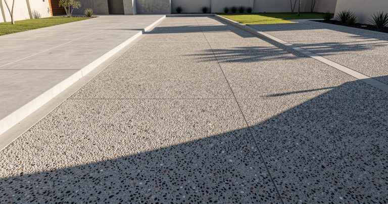 Prix du béton désactivé au m² en 2026 : budget, devis et astuces