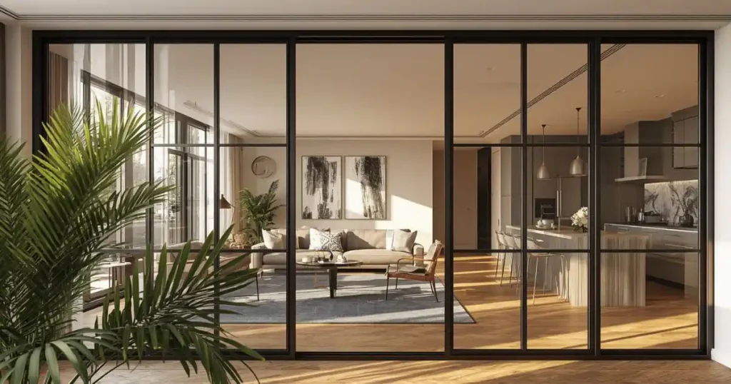 verrière matériaux et finitions : acier, aluminium, bois