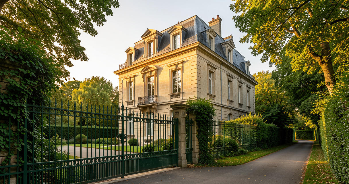 Villa Scheffer, résidence de Laurence Ferrari dans le 16e arrondissement
