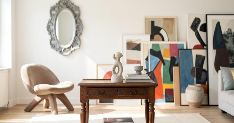 Un intérieur tableau vivant, déco & art